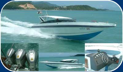 Searobin Welcome you to custom diving speed boat